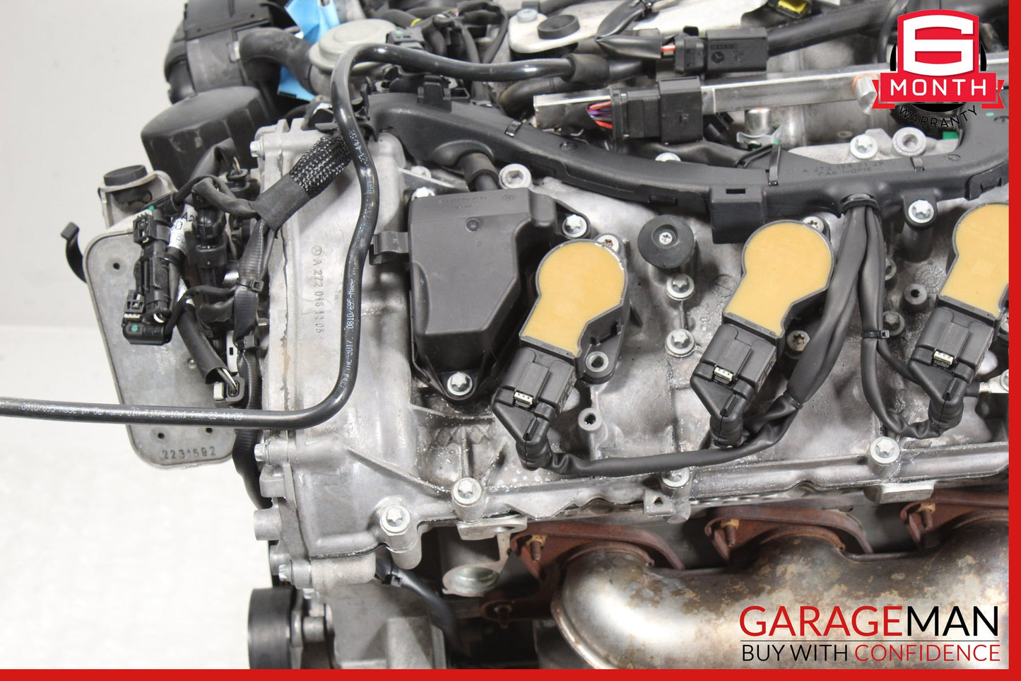 2006-2011 Mercedes-Benz C300 W204 Engine Motor Block Assembly 3.0L M272 RWD 143k