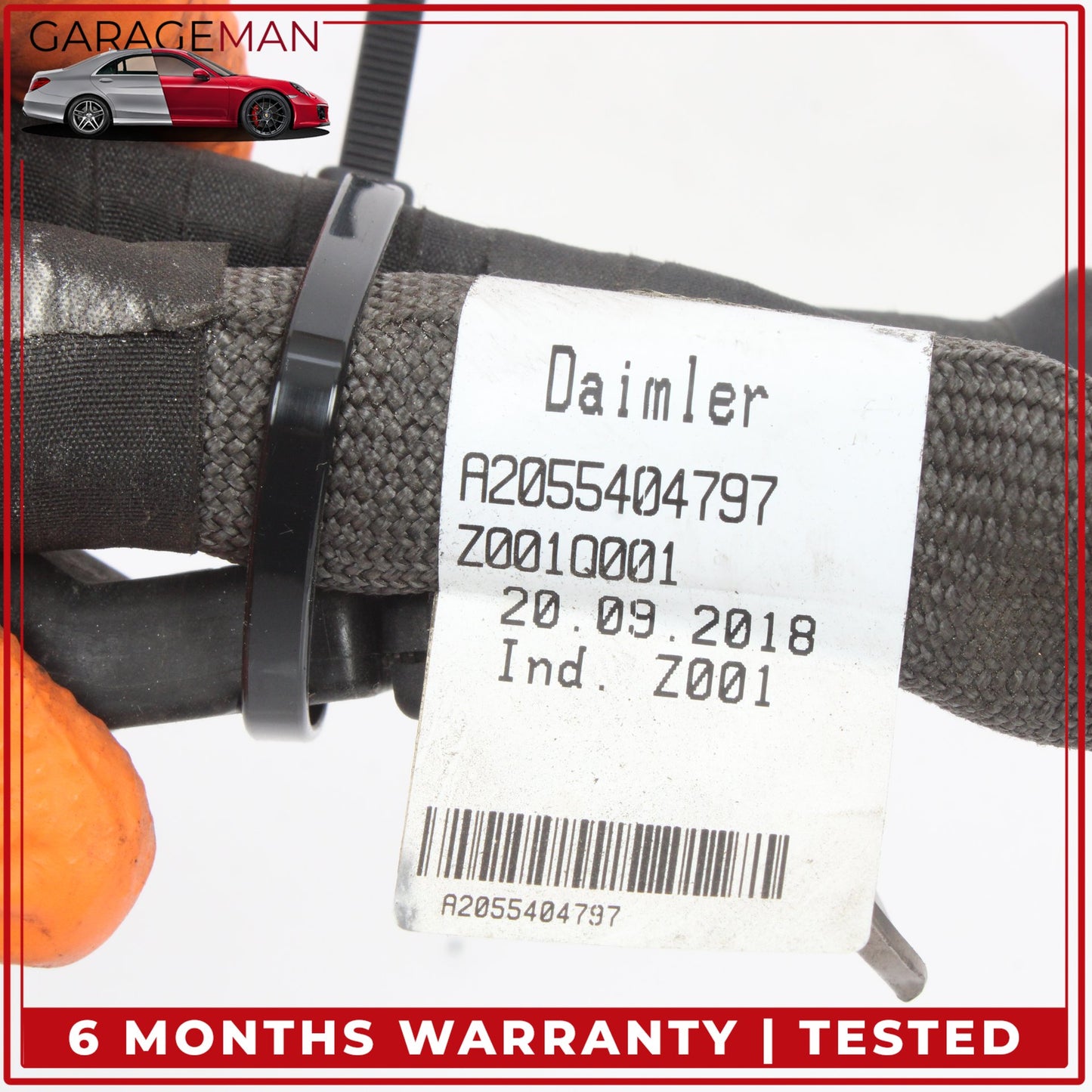 2015-2020 Mercedes W205 C300 Battery Starter Alternator Cable Harness OEM