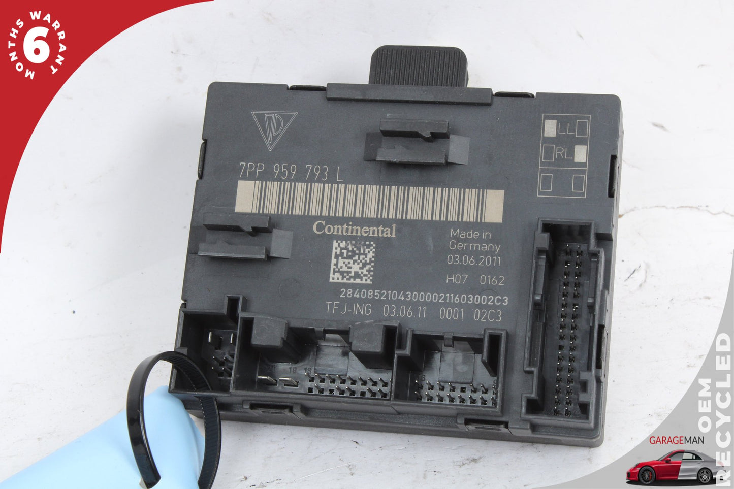 2011-2018 Porsche Cayenne 958 Front Left Side Door Control Module 7PP959793L OEM
