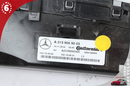 2017-2019 Mercedes-Benz E400 W213 A/C Heater Climate Control Switch 2139059003 OEM