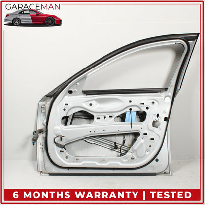 2009-2015 BMW 740i Front Right Passenger Side Door Shell Silver Metallic OEM