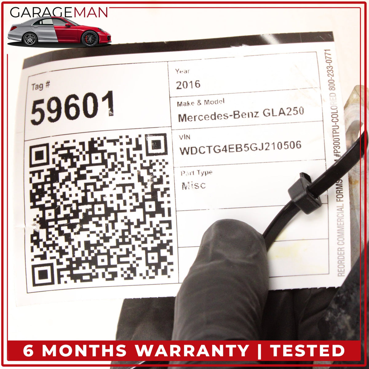 2014-2020 Mercedes X156 GLA250 B250e Front Left Side Lower Control Arm OEM