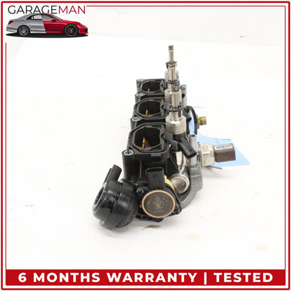 2009-2018 Audi A6 Porsche Cayenne 958 Left Lower Intake Manifold w/ Injectors
