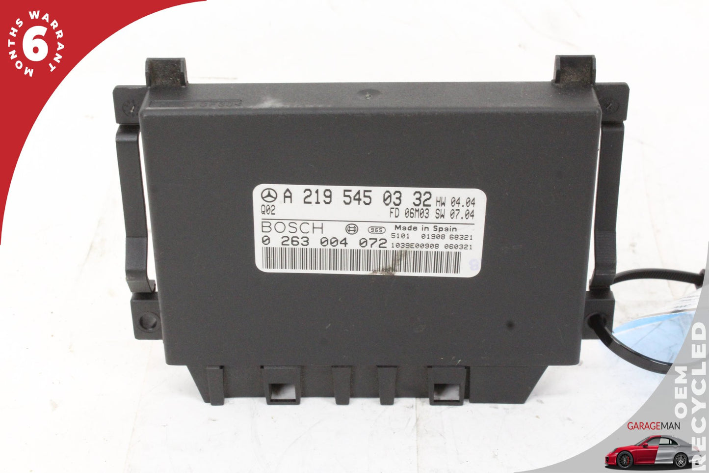 06-08 Mercedes-Benz CLS500 W219 Parktronic Control Module PDC 2195450332