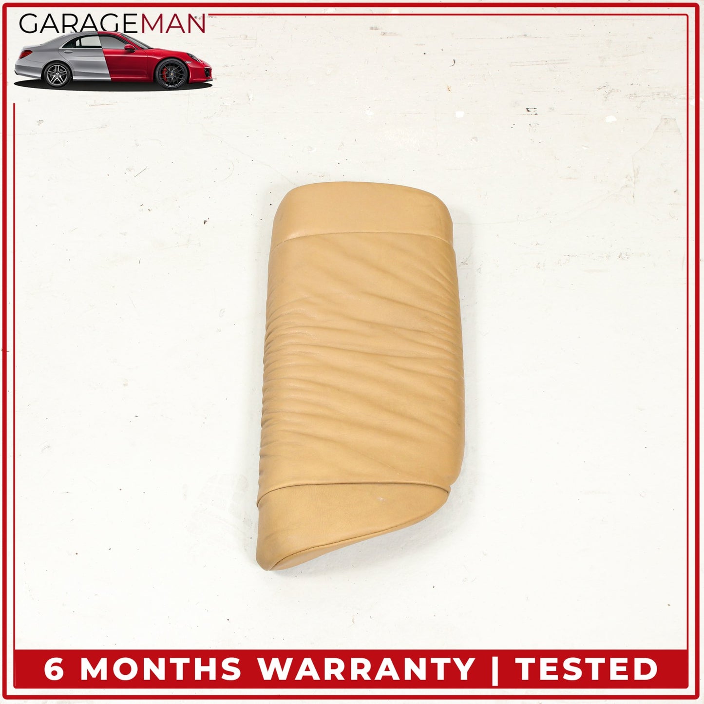 1999-2005 Porsche 911 996 Rear Upper and Lower Seat Cushion Beige Set OEM