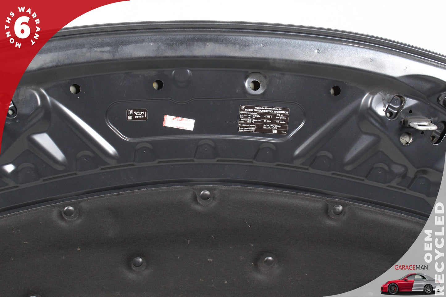 2014-2020 BMW 430i 428i 435i F36 Front Hood Bonnet Panel Gray 7290944 OEM