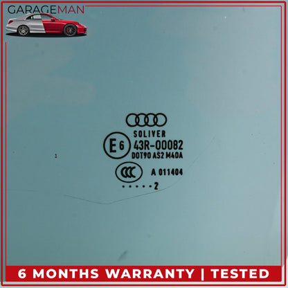 2008-2016 Audi A5 S5 RS5 Coupe Front Left Driver Side Door Window Glass OEM