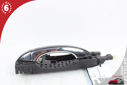 2012-2018 Audi A7 Rear Left Driver Side Exterior Door Handle Black 4H0837885 OEM