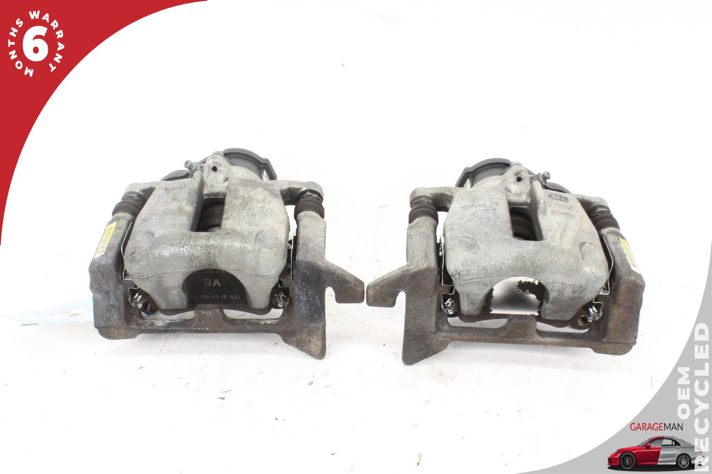 2009-2017 Audi Q5 A5 Rear Left and Right Side Brake Caliper Set 8K0615404B OEM
