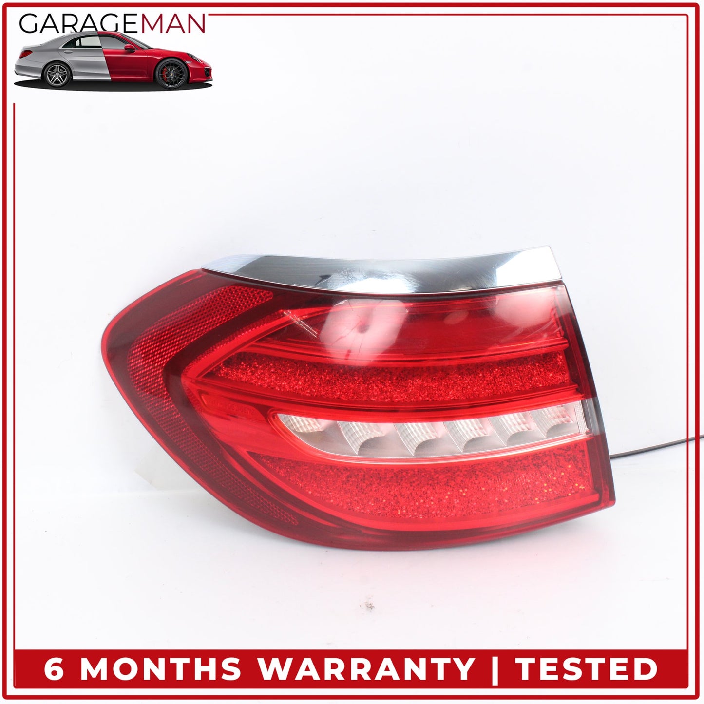17-19 Mercedes-Benz E400 W213 Wagon Rear Left Outer Tail Light 2139068900 OEM
