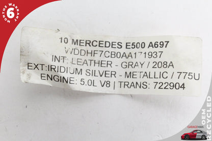 2010-2018 Mercedes W212 E500 CLS550 E350 Rear Left Side Air Bag Shock A-2791 OEM