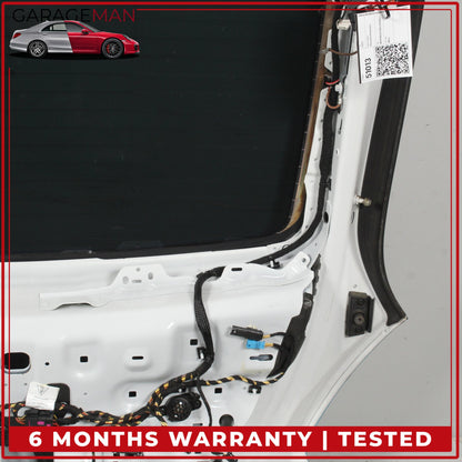 2010-2013 Porsche Panamera 970 Rear Trunk Lid Panel w/ Glass Assembly Blue OEM