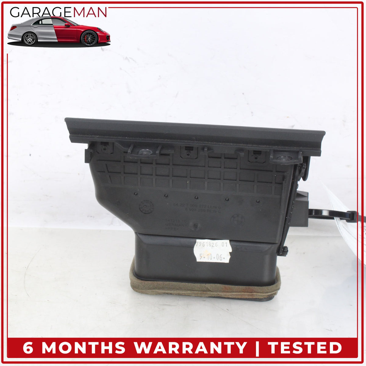 2004-2010 BMW 650i E64 Front Right Dash AC A/C Air Vent 7009272 OEM