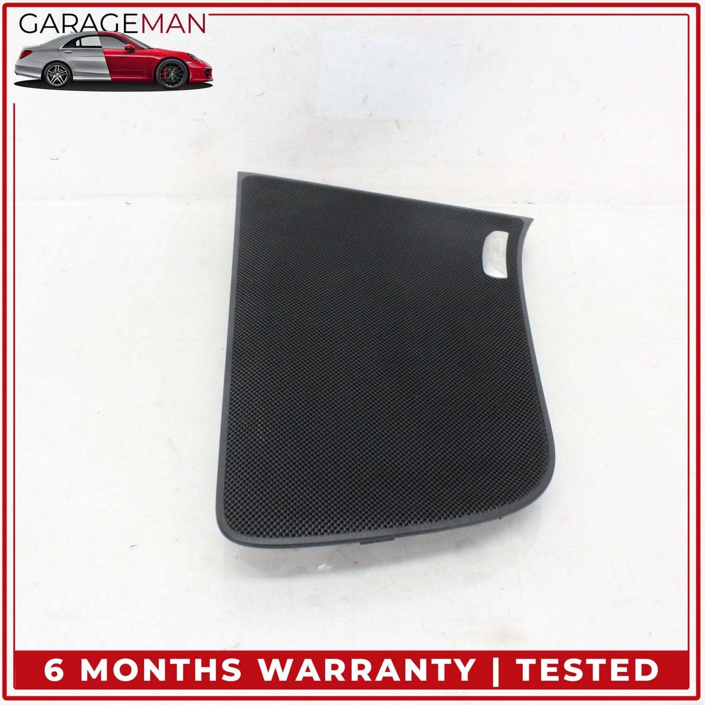 2014-2020 Mercedes W222 S550e Rear Deck Left and Right Speaker Cover Black OEM