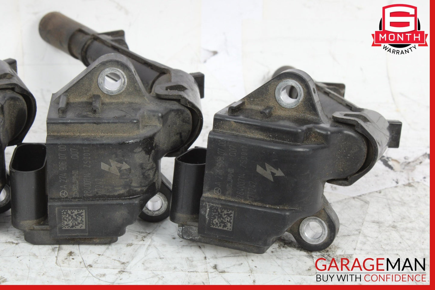2018 Mercedes-Benz C300 W205 Sedan Ignition Coils Set of 4 2749060700 Genuine