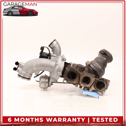 2014-2020 Mercedes W212 E400 M276 Left Turbocharger Turbo Charger Manifold OEM