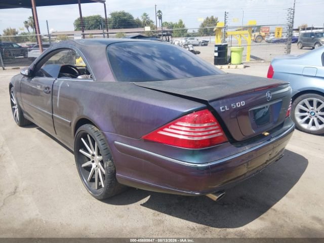 Parting Out- 2005 Mercedes-Benz CL500 W215- __PENDING_CLAIM__