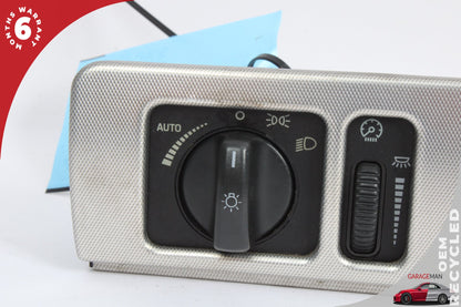 2002-2005 Ford Thunderbird Headlight Control Switch Panel w/ Trim 5W63B89AB OEM