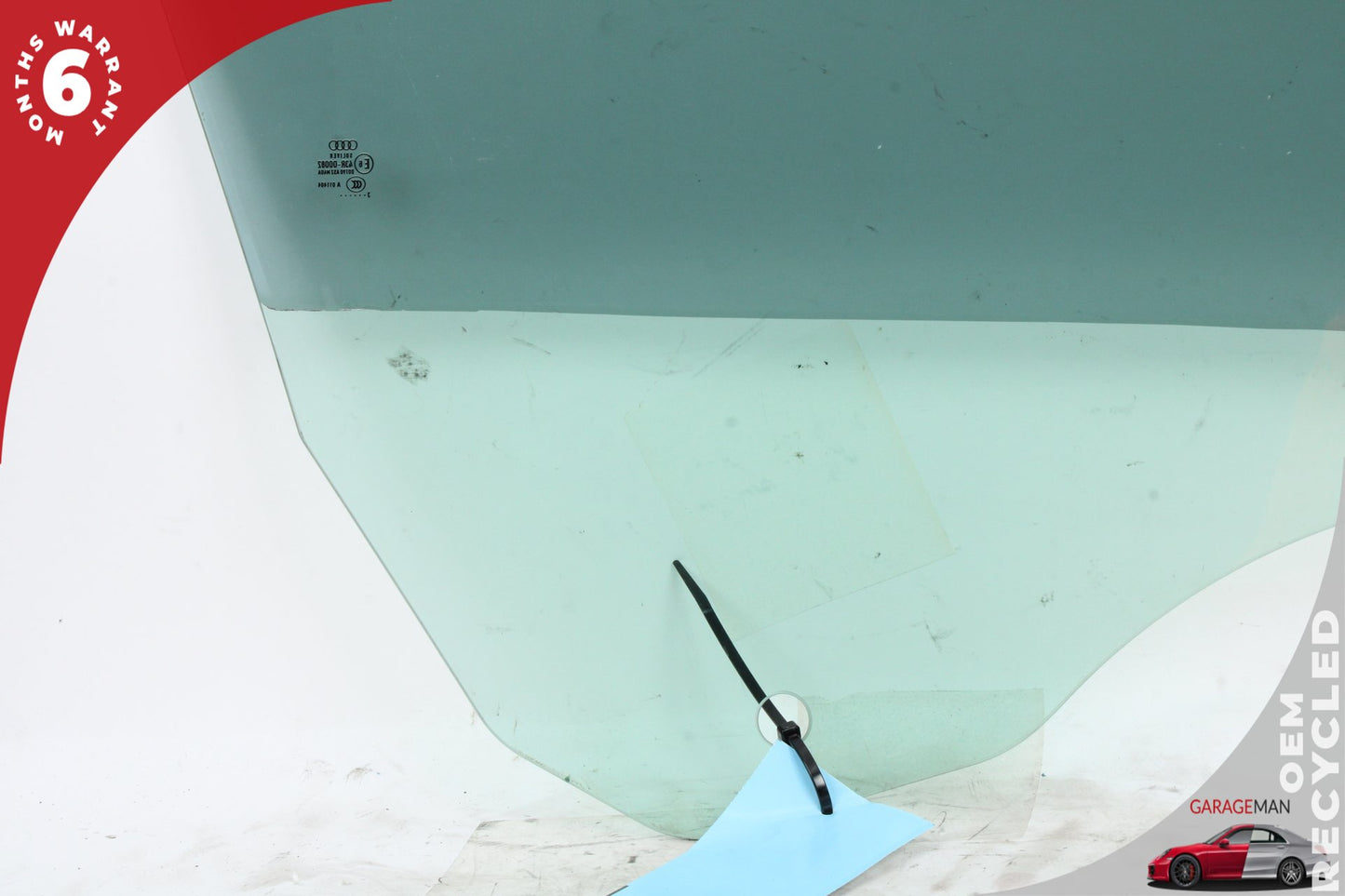 2007-2015 Audi TT 8J Front Left Driver Side Door Window Glass 43R00082 OEM