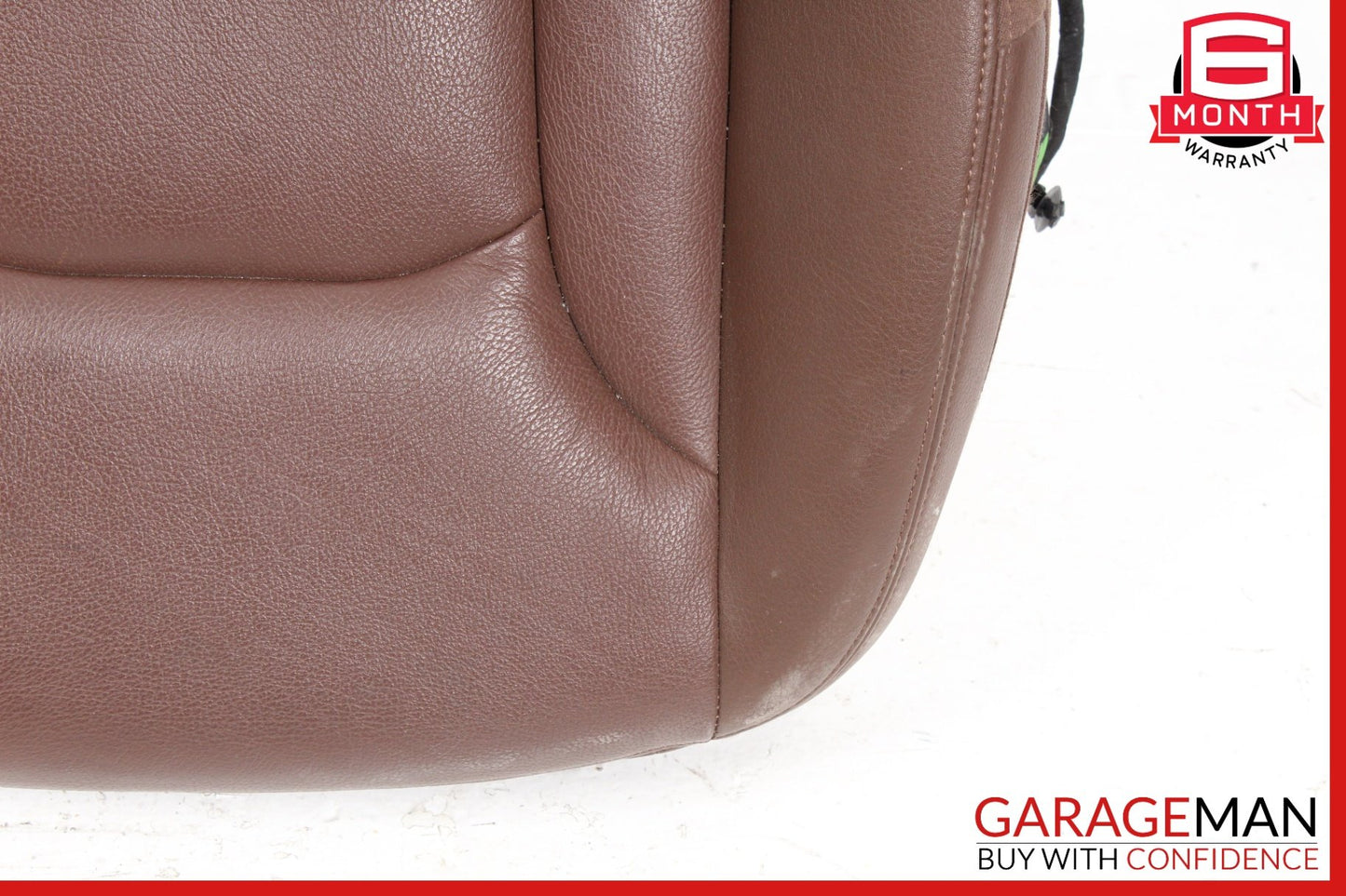 2017-2019 Audi Q7 Front Right Passenger Side Lower Bottom Seat Cushion Brown OEM