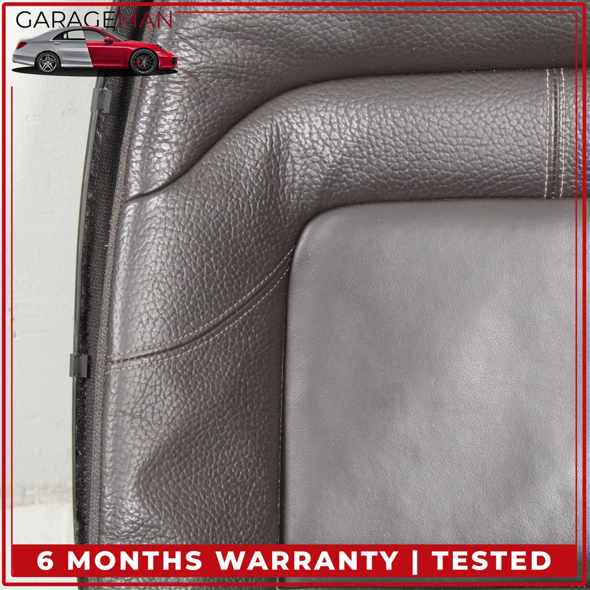 2014-2021 BMW i3 I01 Front Left Side Upper Top Seat Cushion Brown 7365689 OEM