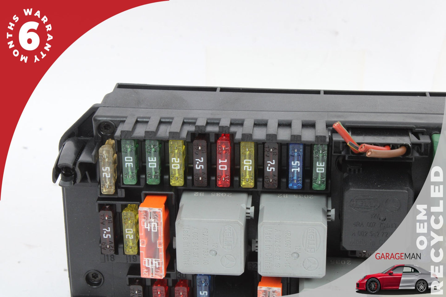 2010-2020 Mercedes W218 CLS550 Front SAM Module Relay Fuse Box 2129006112 OEM