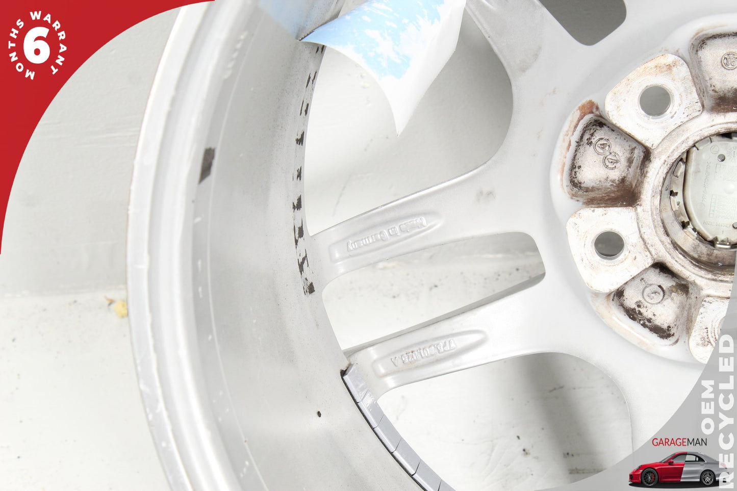 2011-2018 Porsche Cayenne 958 Wheel Rim Twin 5 Spoke 8.5JX19H2 ET59 OEM
