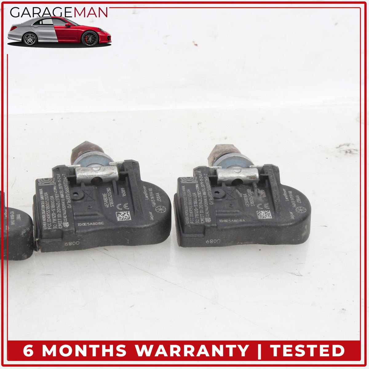 2013-2022 Land Rover Range Rover Sport L494 Tire Pressure Sensor Set of 4 OEM