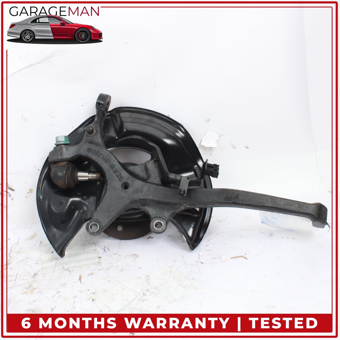 1997-2004 Mercedes R170 SLK230 Front Left Side Spindle Knuckle Wheel Hub OEM