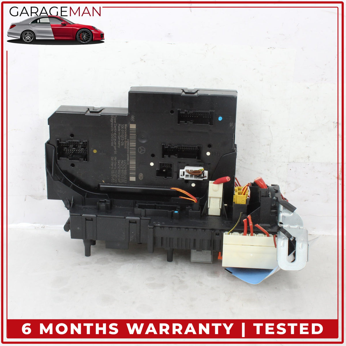 2010-2018 Mercedes W212 E400 Rear SAM Relay Junction Fuse Box Module OEM