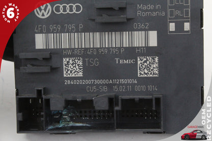 2007-2015 Audi Q7 Rear Left or Right Side Door Control Module 4F0959795P OEM
