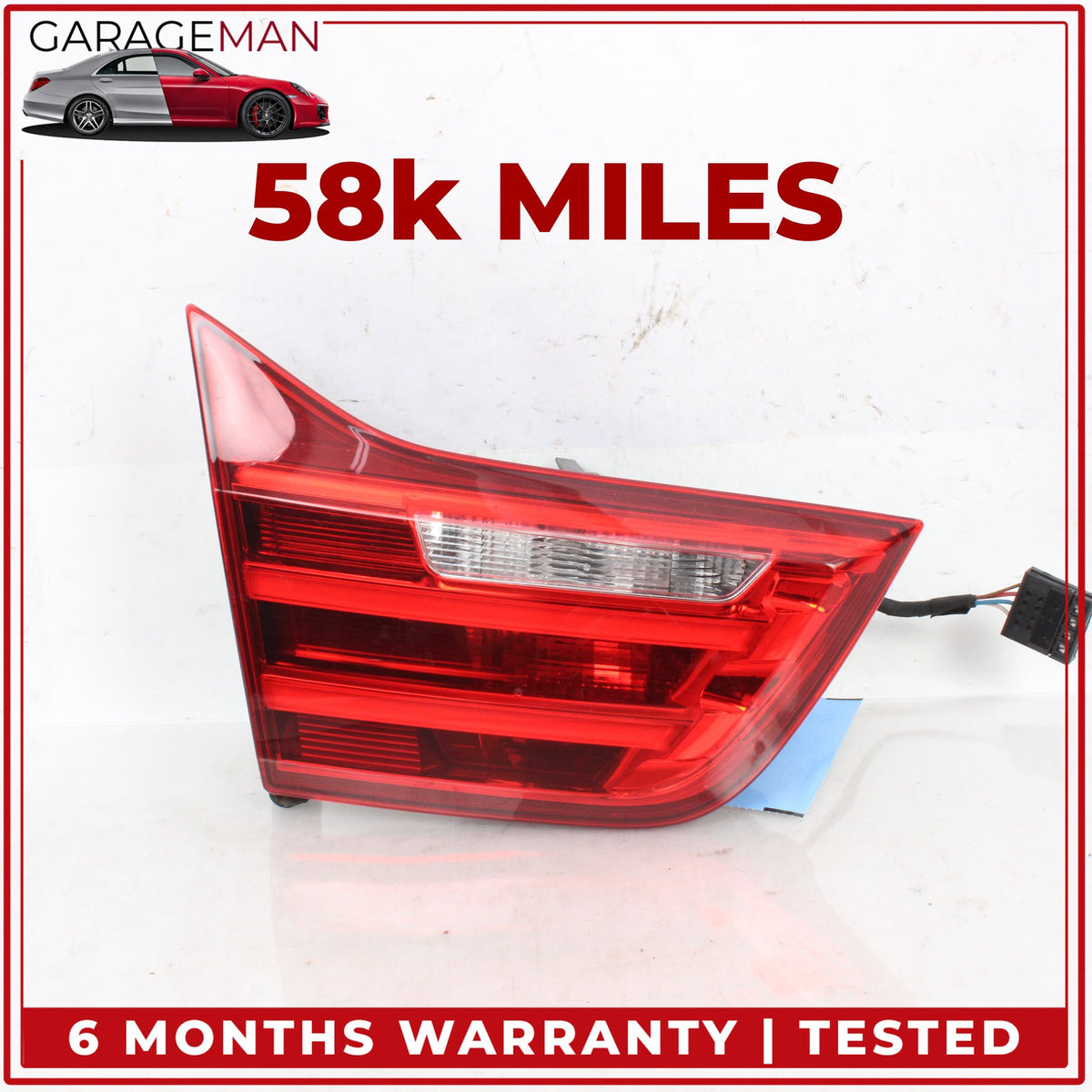 2014-2017 BMW 430i Gran Coupe Rear Left LED Inner Tail Light Lamp 7296101 OEM