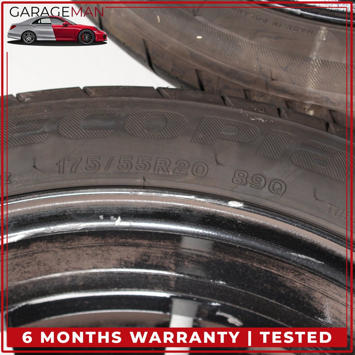 2014-2021 BMW i3 I01 Front and Rear Wheel Rim w/ Tire Complete Set of 4 OEM