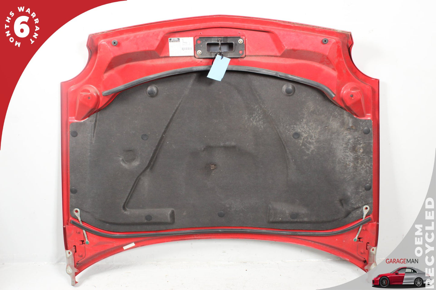 2002-2005 Ford Thunderbird Front Hood Bonnet Panel Red 1W6Z16612AA OEM