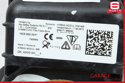 2015-2025 Porsche Macan 95B SUV Front Right Side Dash Airbag 95B880204 OEM