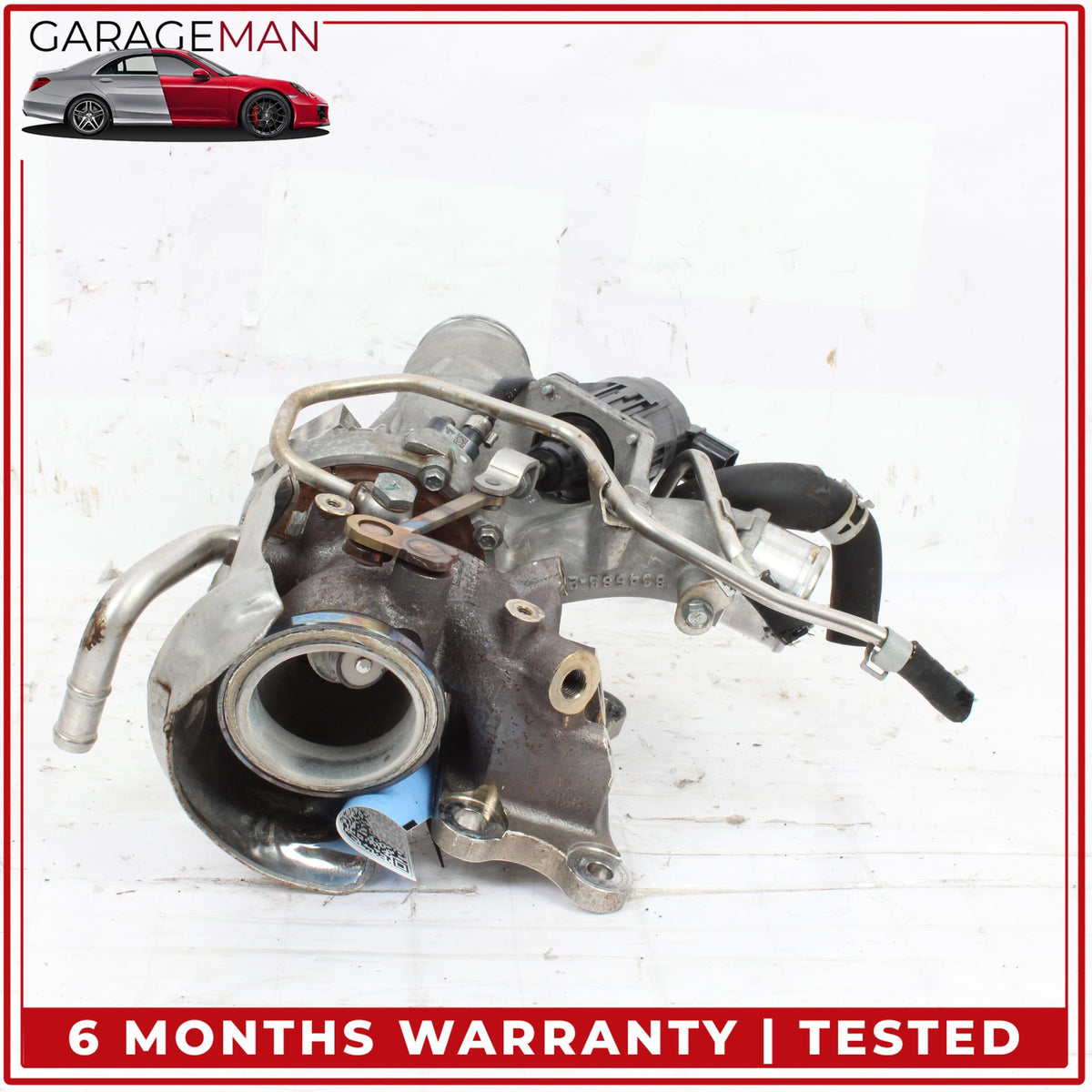 2016-2018 Infiniti Q50 Q60 3.0L Engine Left Side Turbocharger 144115CA0B OEM