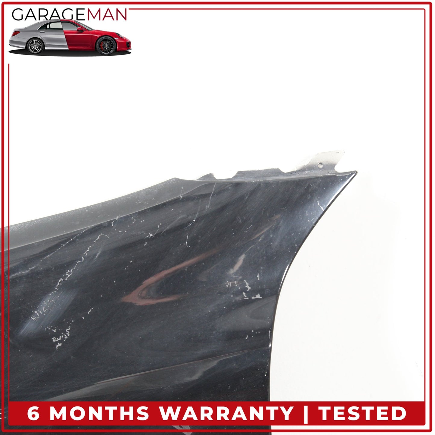 2003-2008 Mercedes R230 SL500 Front Left Driver Side Fender Wing Panel Black OEM