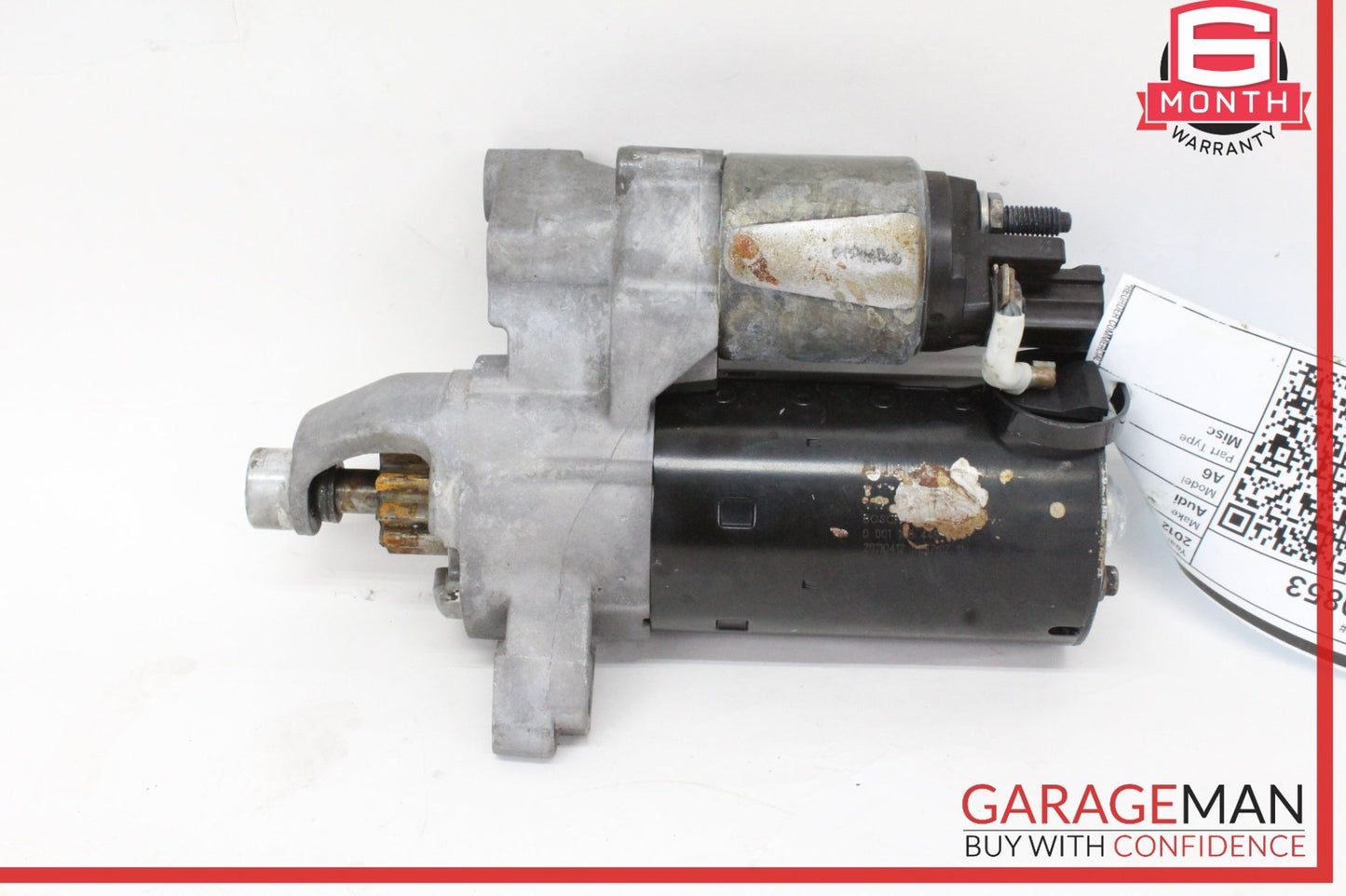 2012-2015 Audi A6 C7 Bosch Engine Starter Motor 079911021D OEM