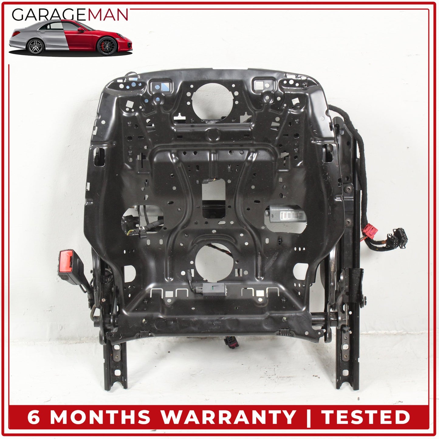2012-2018 Audi A6 A7 Front Right Side Seat Track Rail Frame w/ Motor OEM