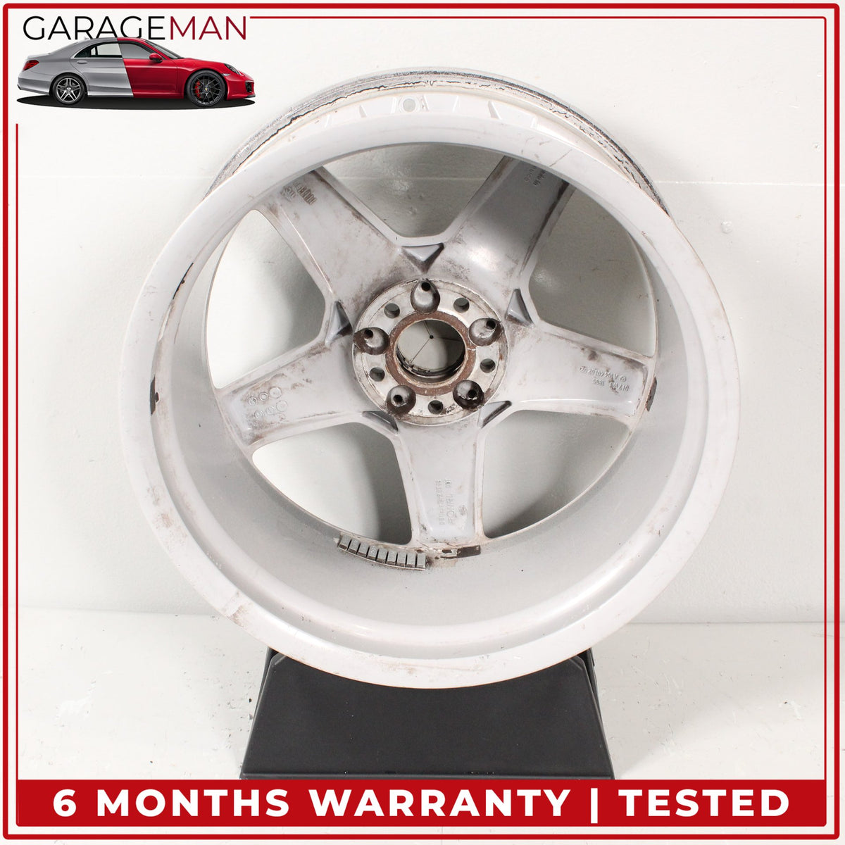 2009-2010 Mercedes W164 ML550 Front or Rear AMG 5 Spoke Wheel Rim 1644016202 OEM