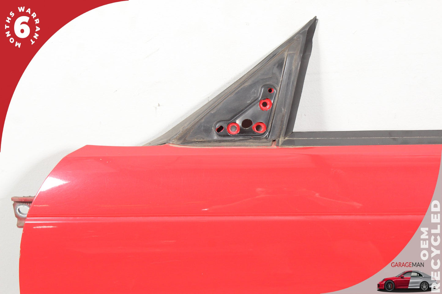 2002-2005 Ford Thunderbird Front Left Side Door Shell Red 1W6Z7620125AA OEM