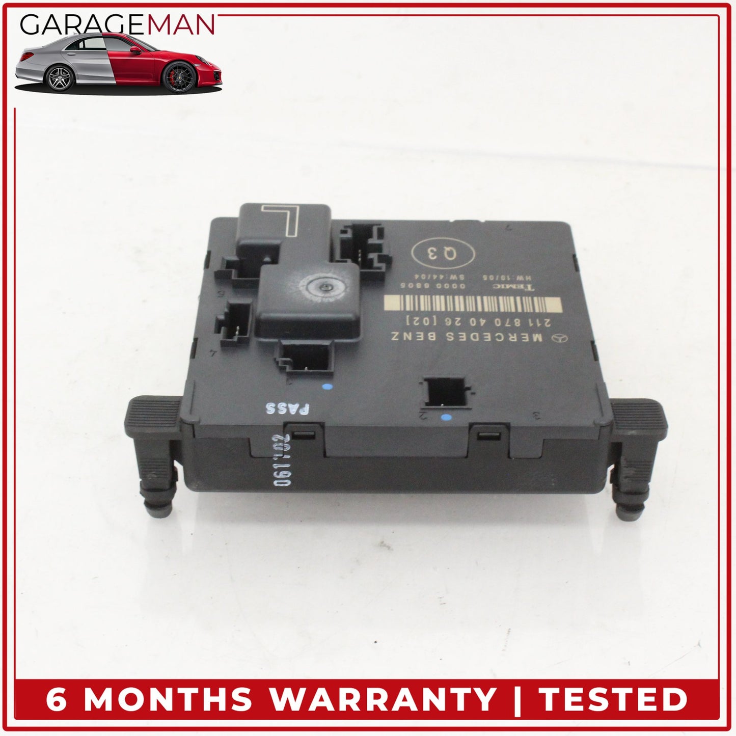 2003-2009 Mercedes W211 E350 E550 Rear Left Door Control Module 2118703185 OEM