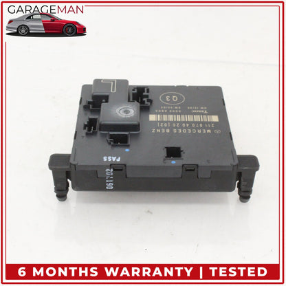 2003-2009 Mercedes W211 E350 E550 Rear Left Door Control Module 2118703185 OEM
