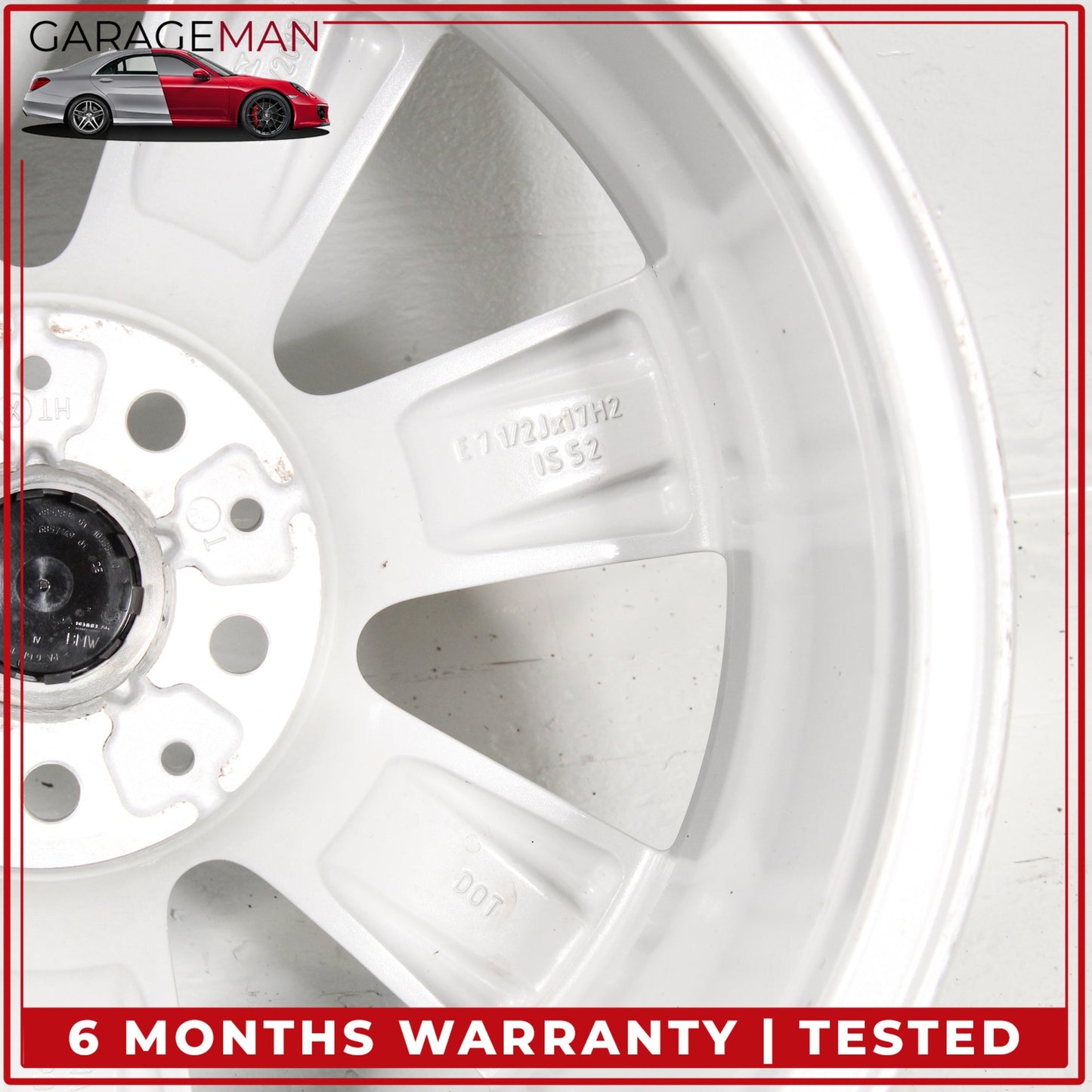 2017-2024 Mini Cooper Countryman Front or Rear Side Wheel Rim 7.5JX17H2 IS52 OEM