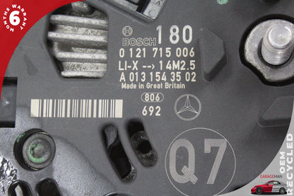 2006-2012 Mercedes W164 ML350 R350 E550 Alternator Generator 0131545602 OEM