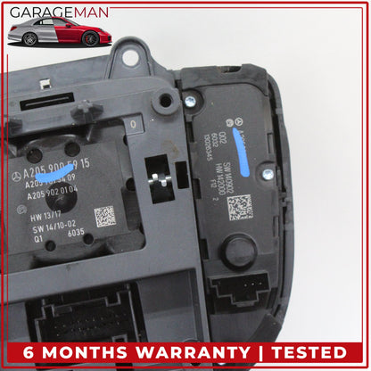 2015-2018 Mercedes W205 C300 Center Console Multi Function Control Switch OEM