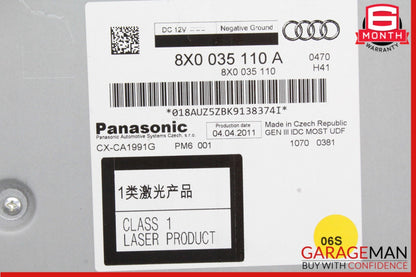 2012-2018 Audi A6 C7 Sedan CD DVD Disc Changer Player 8X0035110A