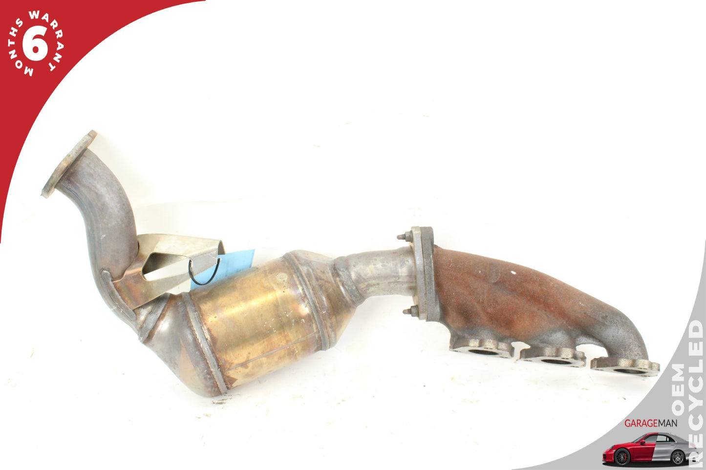 2014-2017 Audi SQ5 8R SUV Front Right Exhaust System Pipe Tube w/ Manifold 4G0131703AF