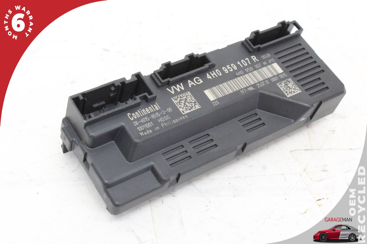 2011-2018 Audi A8 Trunk Boot Tailgate Control Module 4H0959107 OEM