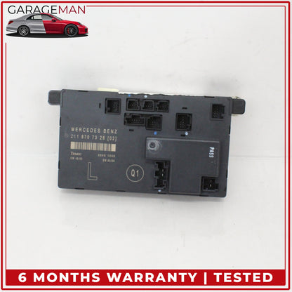 2003-2009 Mercedes W211 E350 E550 Front Left Door Control Module 2118208185 OEM
